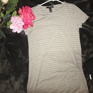 Striped, flowy dress